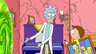 ‘Rick & Morty’ invade ‘The Simpsons’ couch gag