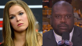 Shaq Says He Can Last 45 Seconds With Ronda Rousey, And He Doesn’t Get The Joke