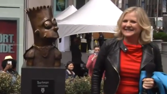 Nancy Cartwright From ‘The Simpsons’ Molded A Bart Simpson Bust As A Gift To Fox