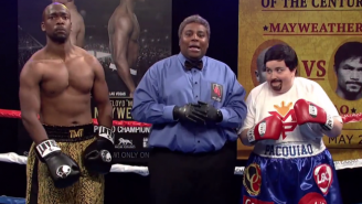 ‘SNL’ Opened With A ‘Pirated Stream’ Of Mayweather Vs. Pacquiao That Was Better Than The Real Fight