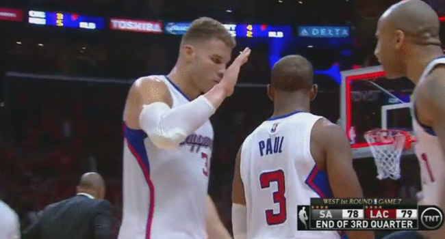Watch Chris Paul throw Blake Griffin back-to-back windmill alley