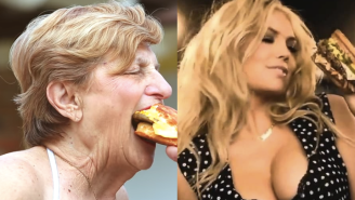 This Grandmother Is Gunning To Be The Next Kate Upton For Carl’s Jr.