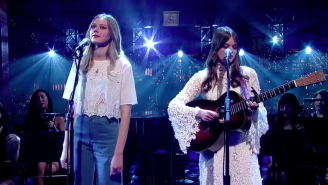 First Aid Kit Serenaded David Letterman With A Song He Used To Sing To His Son
