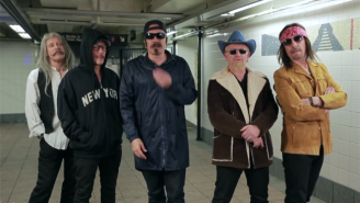 Watch U2 Play The New York Subway In Disguise