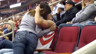 A Brief History Of The Best Fake Kiss Cam Moments