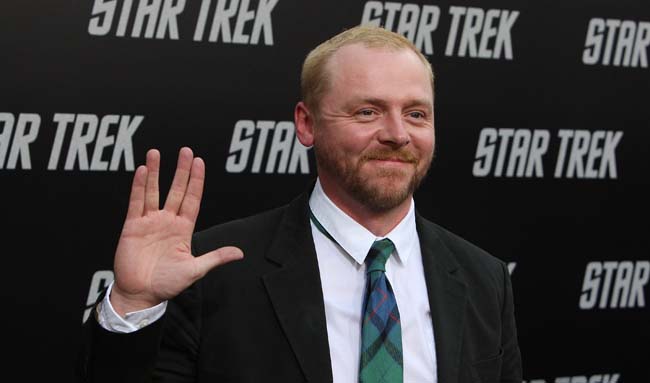 simon-pegg-star-trek Simon Pegg at the Premiere Of Paramount's "Star Trek" - Arrivals