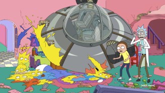 Watch The ‘Rick And Morty’ Couch Gag From This Sunday’s ‘Simpsons’