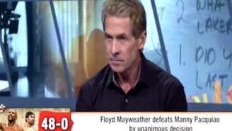 Skip Bayless Continues His Trolling Ways With His ‘Pacquiao Won The Fight’ Take