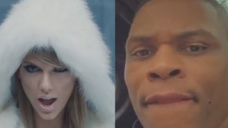 Watch NBA Superstar Russell Westbrook Rock Out To Taylor Swift’s ‘Bad Blood’