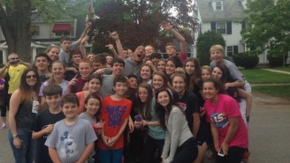 The Rock Took A Photo With A Bunch Of Random Kids To Once Again Prove How Cool He Is