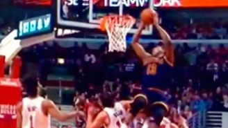 Tristan Thompson Vaults Over Mike Dunleavy For Insane Alley-Oop Finish