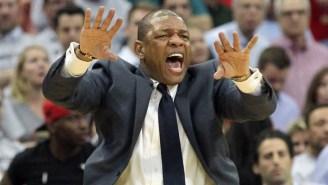 Watch Doc Rivers Taunt The Rockets Crowd During The Clippers’ Game 1 Win