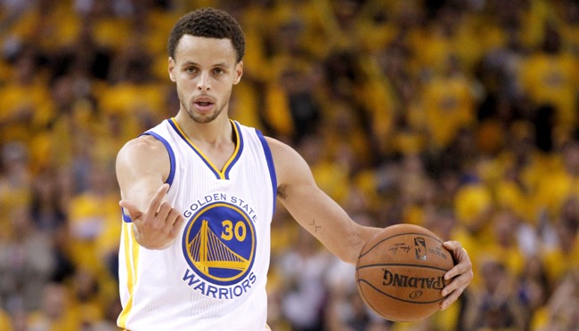 Steph Curry Shows Off The Handle And Buries The Three On Beno Udrih.