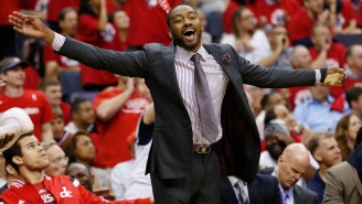 Report: John Wall Dribbled And Shot With His Injured Hand During Practice Tuesday