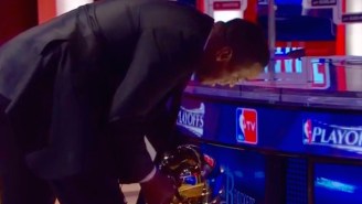 Watch Isiah Thomas Caress And Coo The Larry O’Brien NBA Championship Trophy