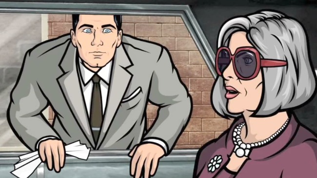 10 Awkward Sterling Archer And Malory Moments On Archer 