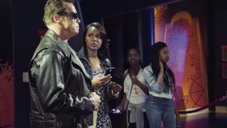 Arnold Schwarzenegger Scares The Sh*t Out Of People At Madame Tussauds