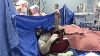 This Guy Played The Beatles’ ‘Yesterday’ On Guitar While Undergoing Brain Surgery
