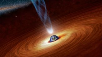 Why You Won’t Notice The Earth Being Sucked Into A Black Hole