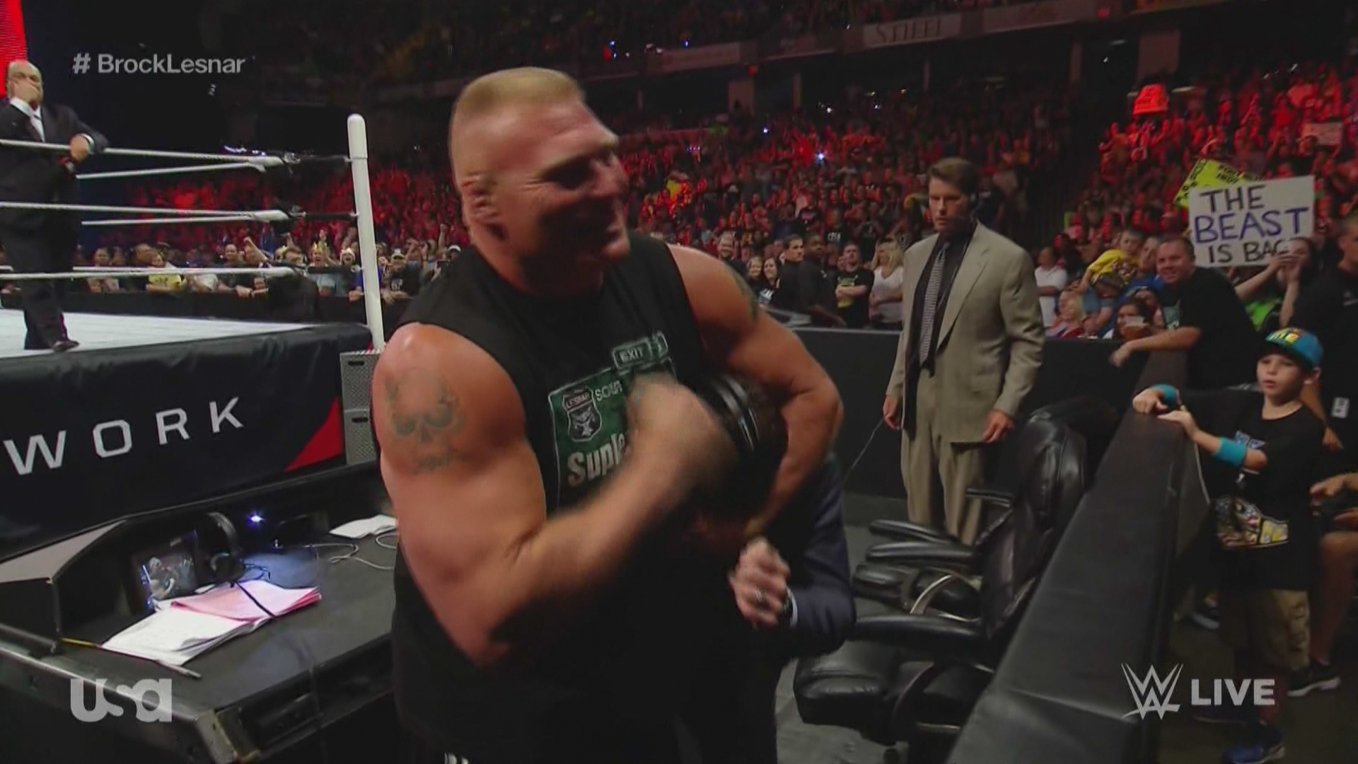Your WWE Raw roundup: Seth Rollins reunites The Authority and destroys Brock  Lesnar | PhillyVoice
