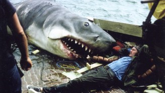 ‘Jaws’ Turns 40: The last copy of the original shark is hanging in a California junkyard