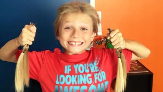A Bullied Young Boy Grew His Hair For Two Years To Donate To Child Cancer Patients