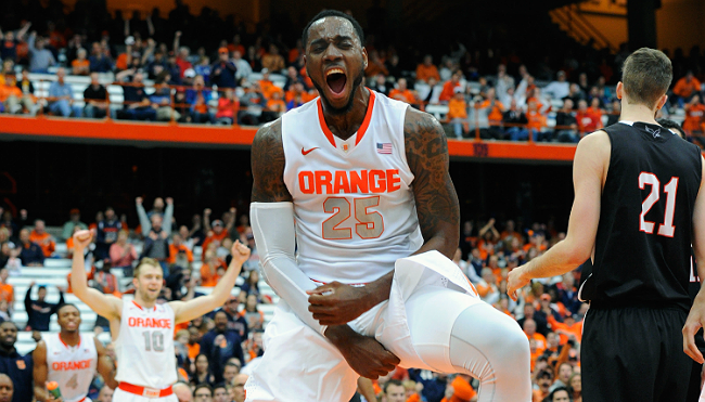 How Syracuse's Rakeem Christmas Is Surging Up NBA Draft Boards