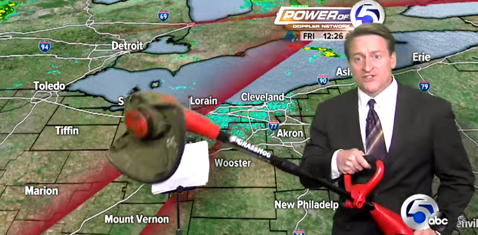 VIDEO: Cleveland Weatherman Goes Crazy After Cavs Loss