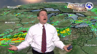 This Cleveland Weatherman Delayed The Forecast To Complain About NBA Officiating
