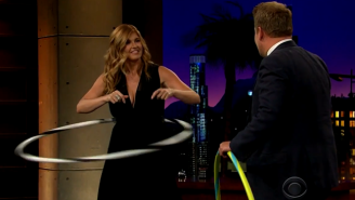 Connie Britton Claimed To Be ‘A Very Good Hula Hooper’ And Then Backed It Up