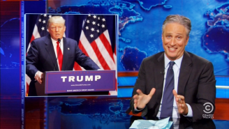 ‘The Daily Show’ Reacts How You Would Expect To Donald Trump Running For President