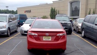 Here Is The Most Fitting Punishment Ever For Someone Who Parked Like A Douchebag