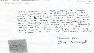 An Ohio Man Tried To Get Out Of Court With This Very Poorly Forged Doctor’s Note