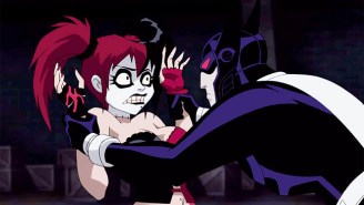 Watch Vampire Batman Fight Serial Killer Harley Quinn In ‘Justice League: Gods And Monsters’
