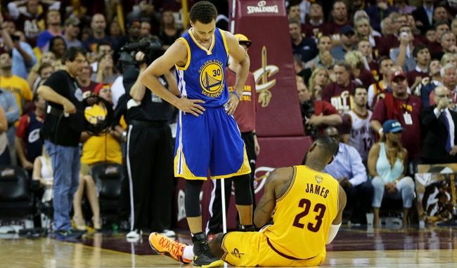 Stephen Curry, LeBron James