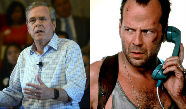 jeb bush john mcclane