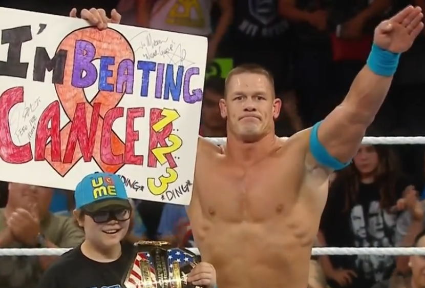 John Cena Brought A Kid Fighting Cancer Into The Ring