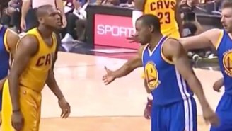 Andre Iguodala Offered A High-Five After Getting Rejected By James Jones
