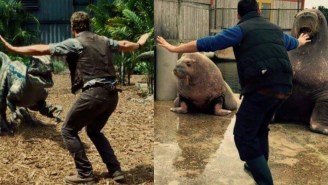 This Zookeeper Pretended To Be Chris Pratt In ‘Jurassic World,’ But With Walruses