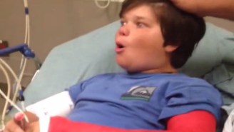 This Kid’s Reaction To A New Cast Is Probably Not What You Expect