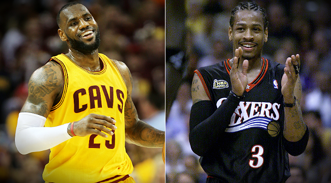 Me Against The World: Comparing LeBron's Finals To Iverson In 2001