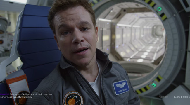 The First Promo For 'The Martian' Introduces The Crew Of The Ares 3