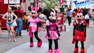 Minnie Mouse And Hello Kitty Were Arrested For Duking It Out In Times Square