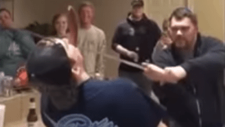This Guy Accidentally Chopped His Friend’s Nose Off In A Sword Stunt Gone Wrong