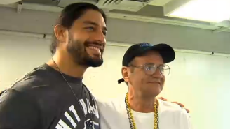 Watch WWE And Roman Reigns Fulfill The Dream Of A Man Dying Of Cancer