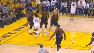 Kyrie Irving Quiets Concerns About His Defense By Blocking Stephen Curry