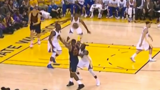 How In The World Did LeBron Make This Pass To J.R. Smith?