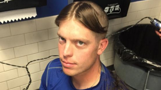 Royals Prospect Loses A Bet, Gets Hair Shaved Into A Mustache