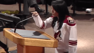 Watch This Arizona Coyotes Fan Rip The Glendale Mayor Apart Over Arena Dispute