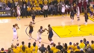 Here’s Steph Curry Nailing The Most Casual 30-Footer You’ll Ever See
